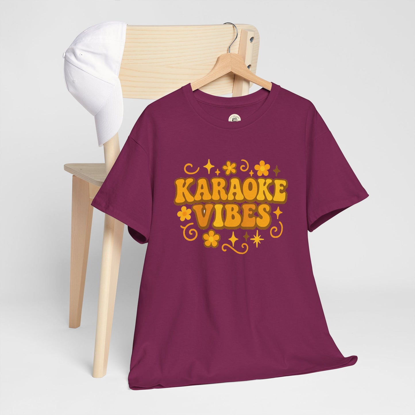 Karaoke Vibes T-Shirt Soft Retro Style Tee