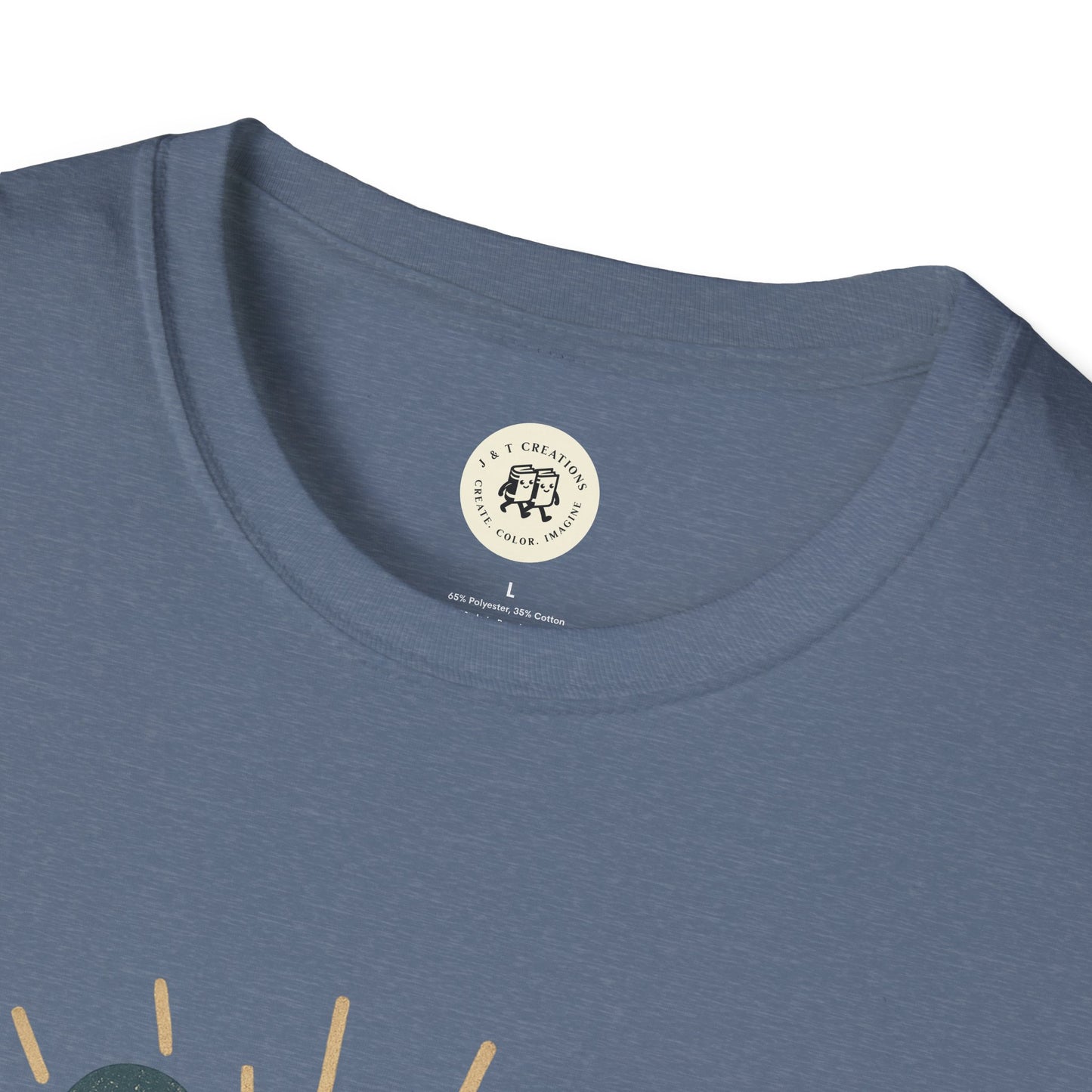 Patriotic Rock T-Shirt with American Flag Design
