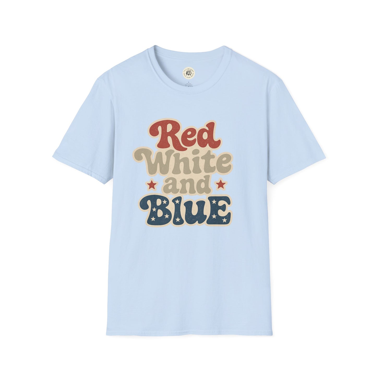 Red White and Blue, Fourth of July, Independence Day, Memorial Day, Veteran's Day, Casual