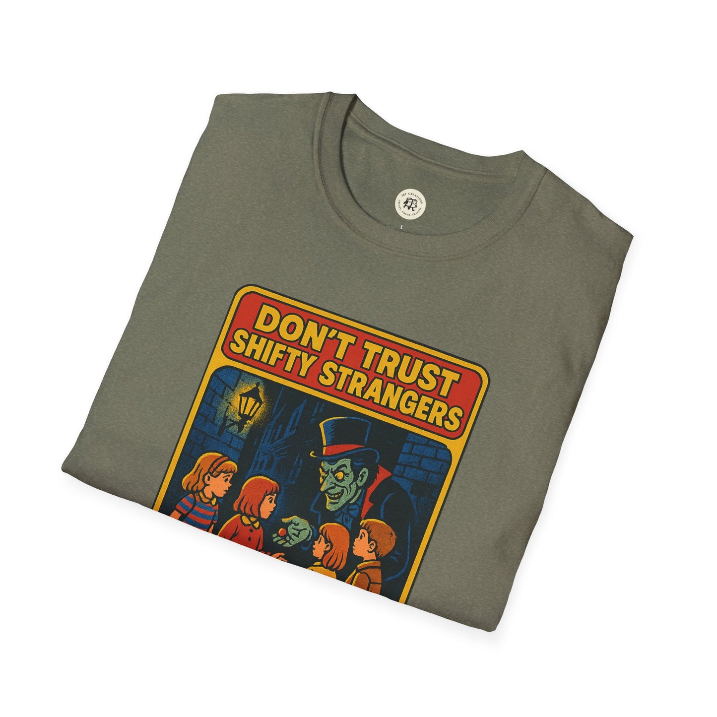 Retro Stranger Danger Shirt Safety Tee