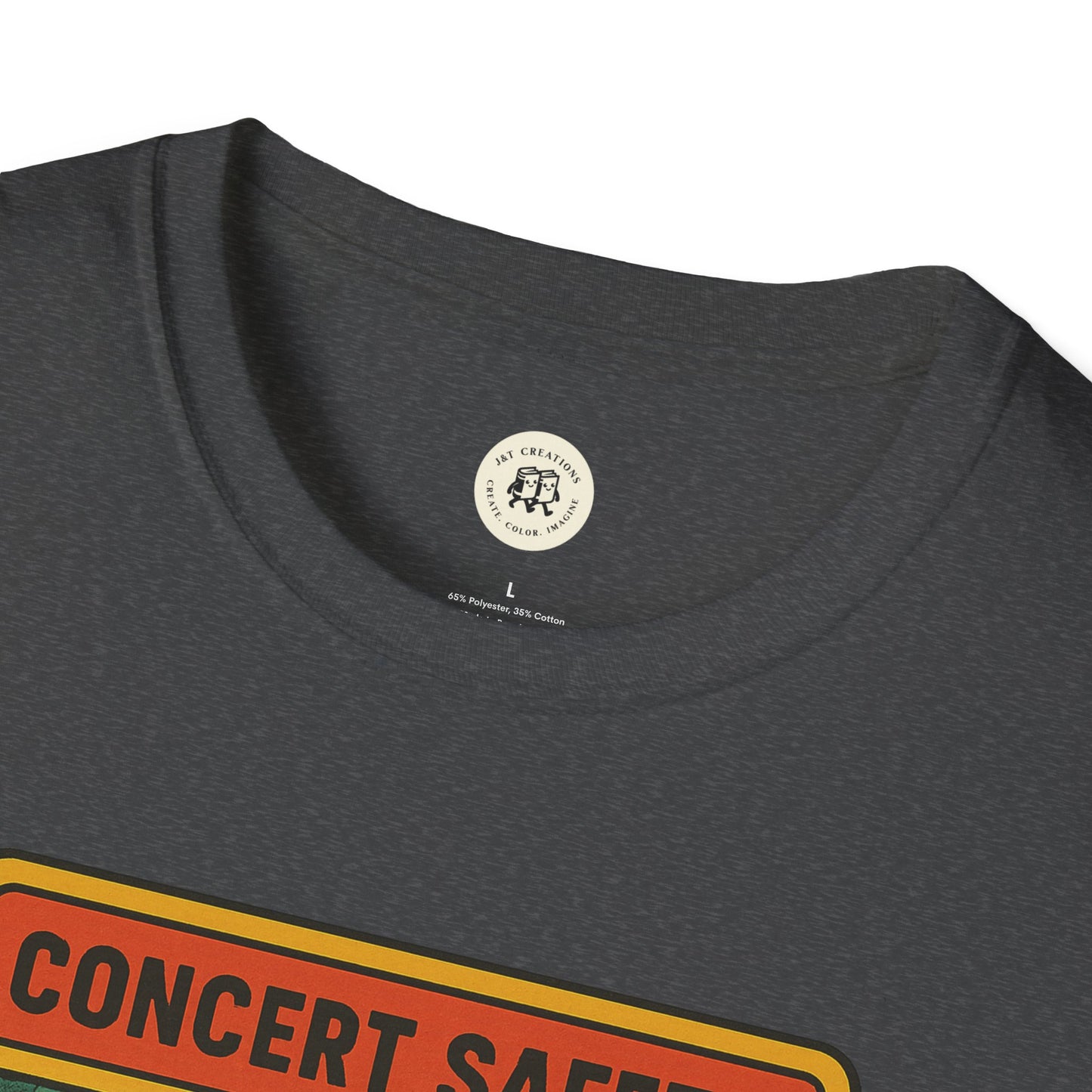Pearl Jam Crowd Surfing Tee Concert Safety T-Shirt