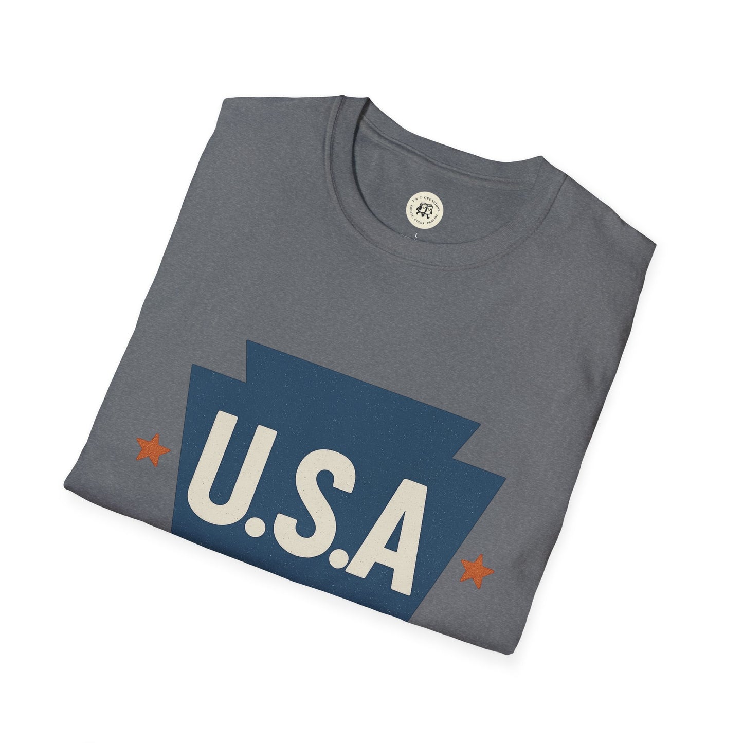 Pennsylvania Keystone USA T-Shirt - Classic Tee