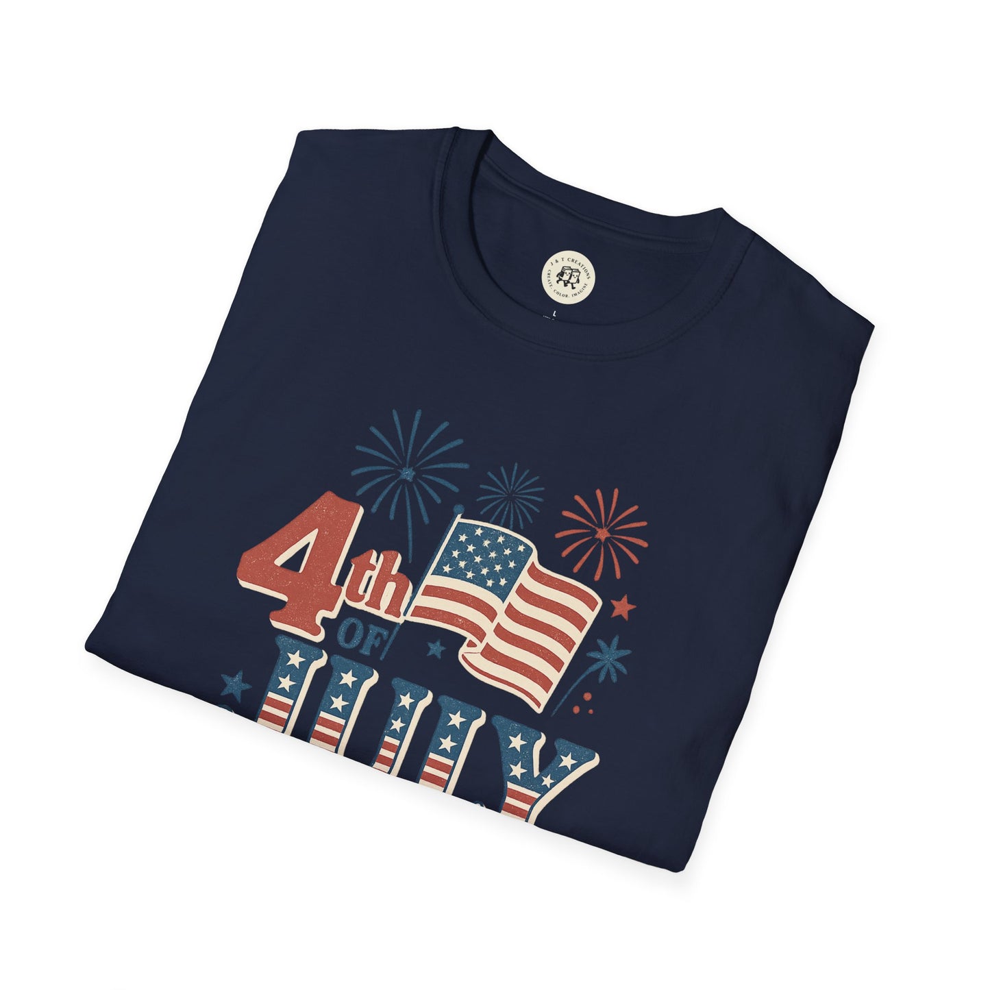 Fourth of July Fireworks Shirt - Patriotic Tee