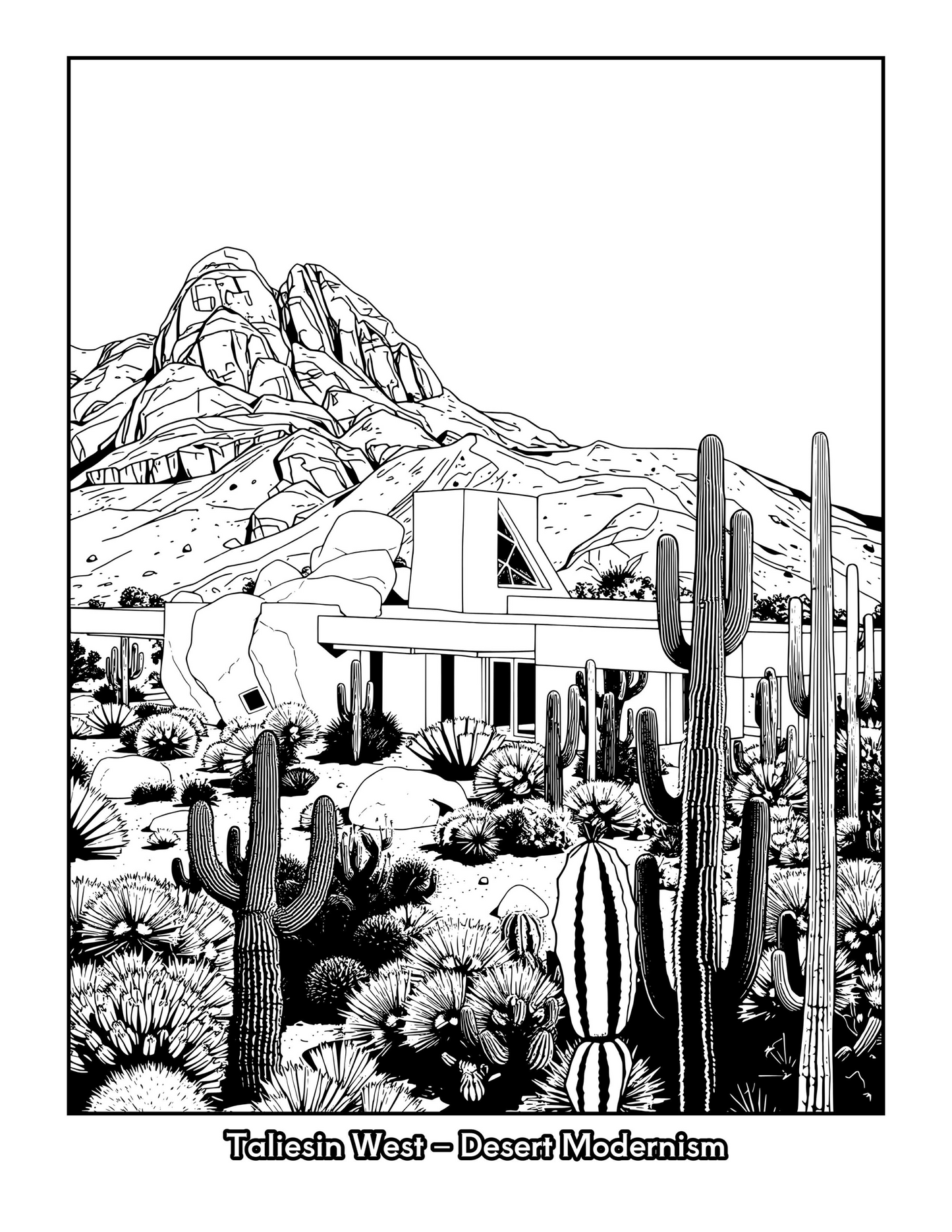 American Icons: A Coloring Tour of U.S. Architecture An Educational Coloring Book Featuring 50 Famous Buildings Across the United States