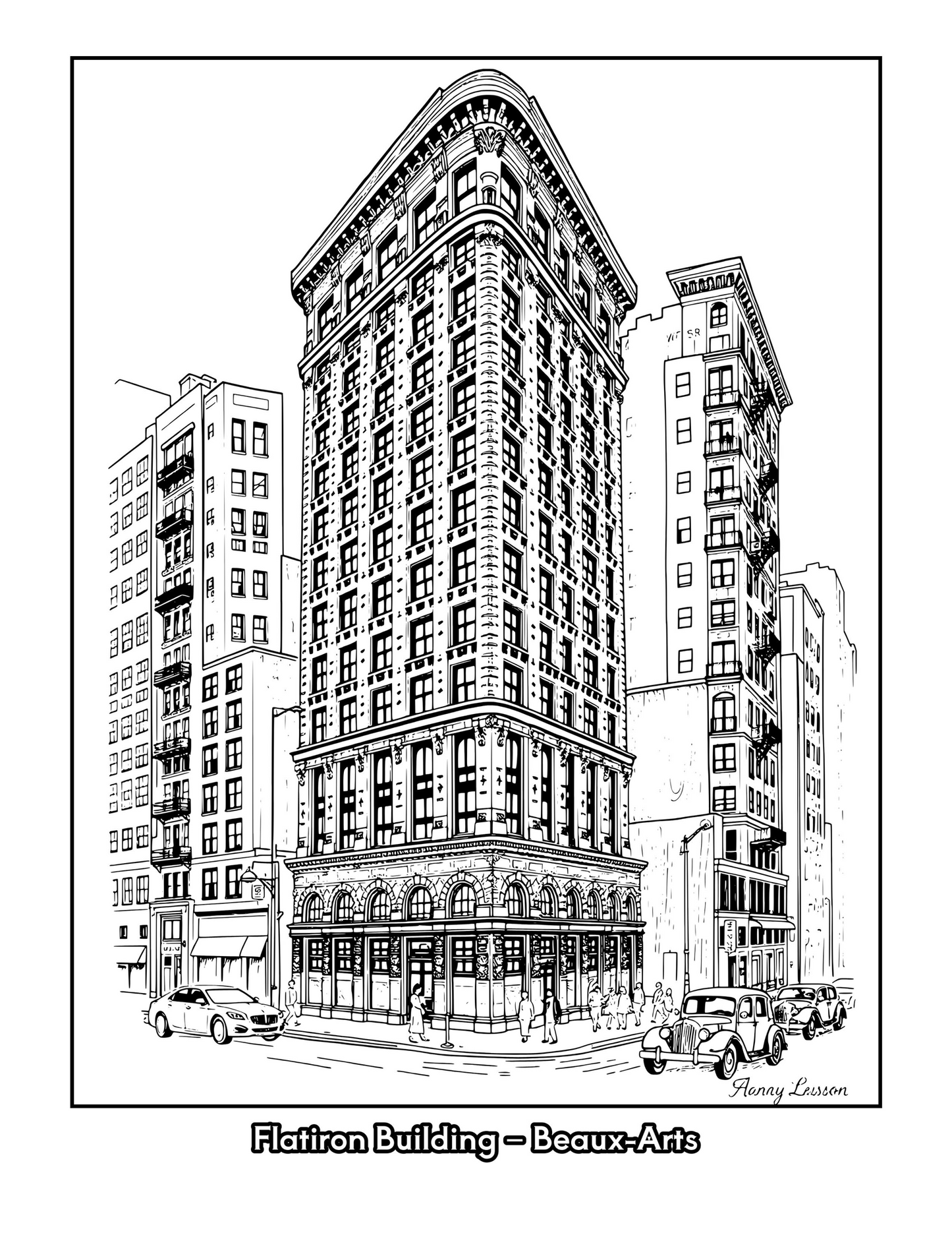 American Icons: A Coloring Tour of U.S. Architecture An Educational Coloring Book Featuring 50 Famous Buildings Across the United States