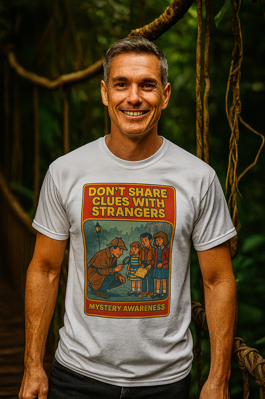 Sherlock Holmes Awareness T-Shirt - Mystery Design