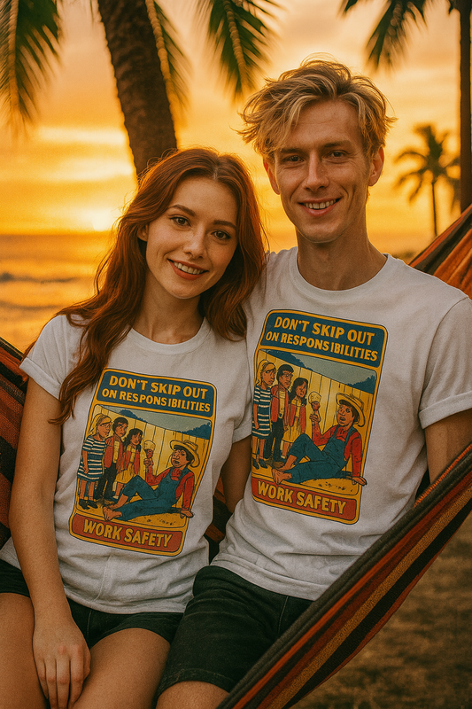 Tom Sawyer Vintage T-Shirt Work Safety Tee