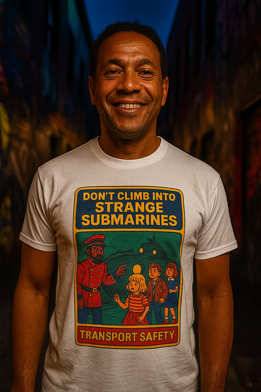 Captain Nemo Graphic T-Shirt for Kids - Fun & Safe