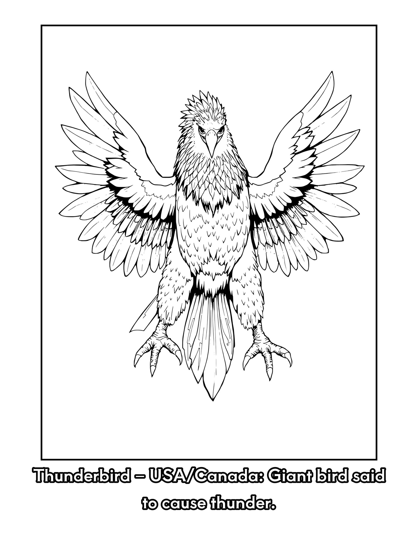 Cryptid Creatures of the World! Coloring Book