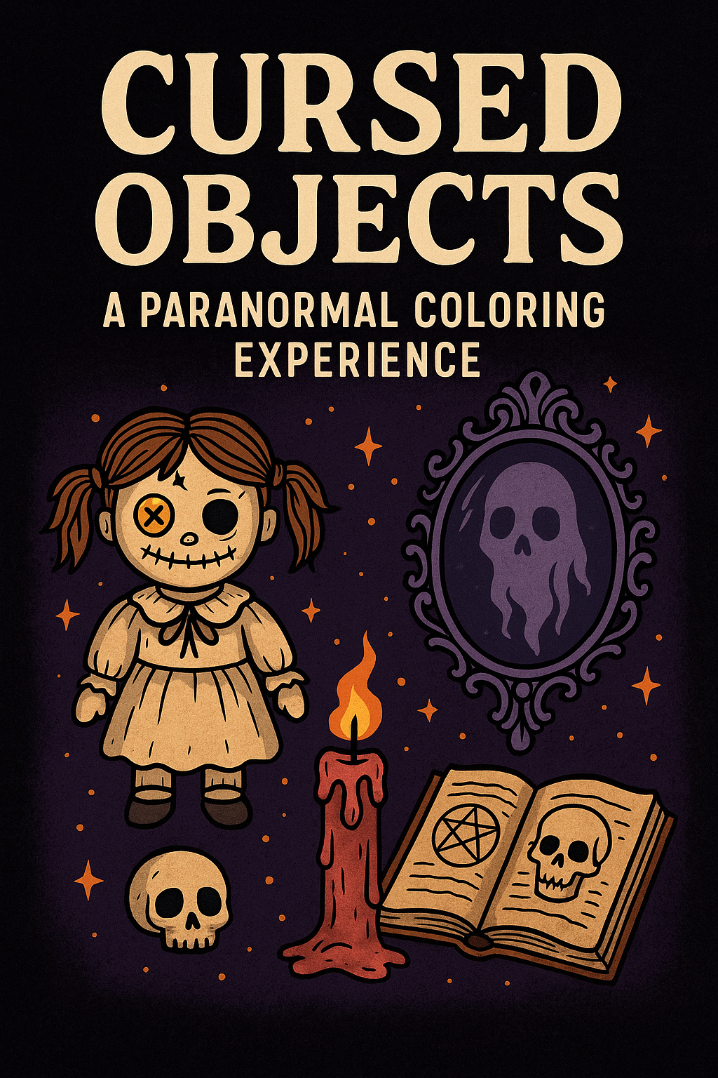 Cursed Objects: A Paranormal Coloring Experience