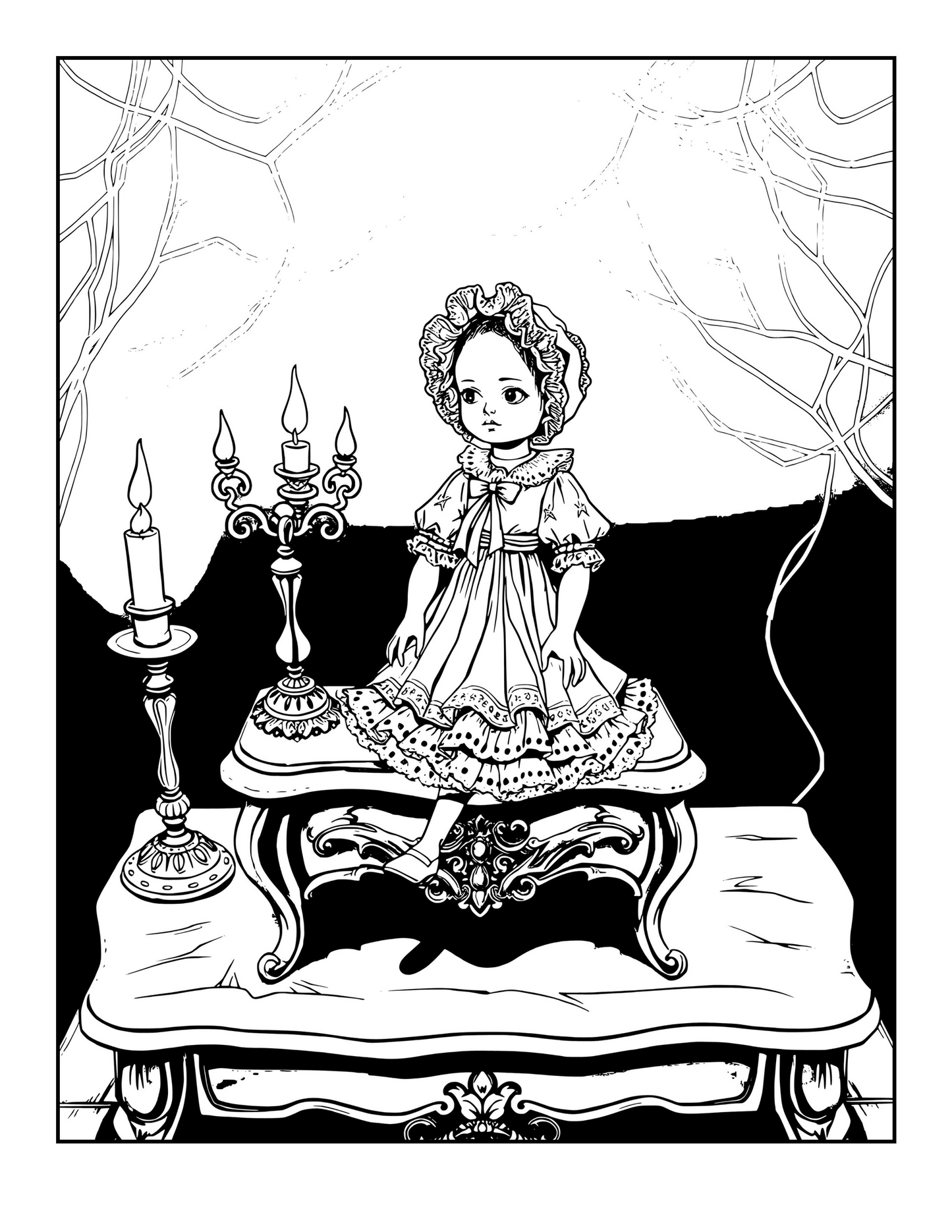 Cursed Objects: A Paranormal Coloring Experience