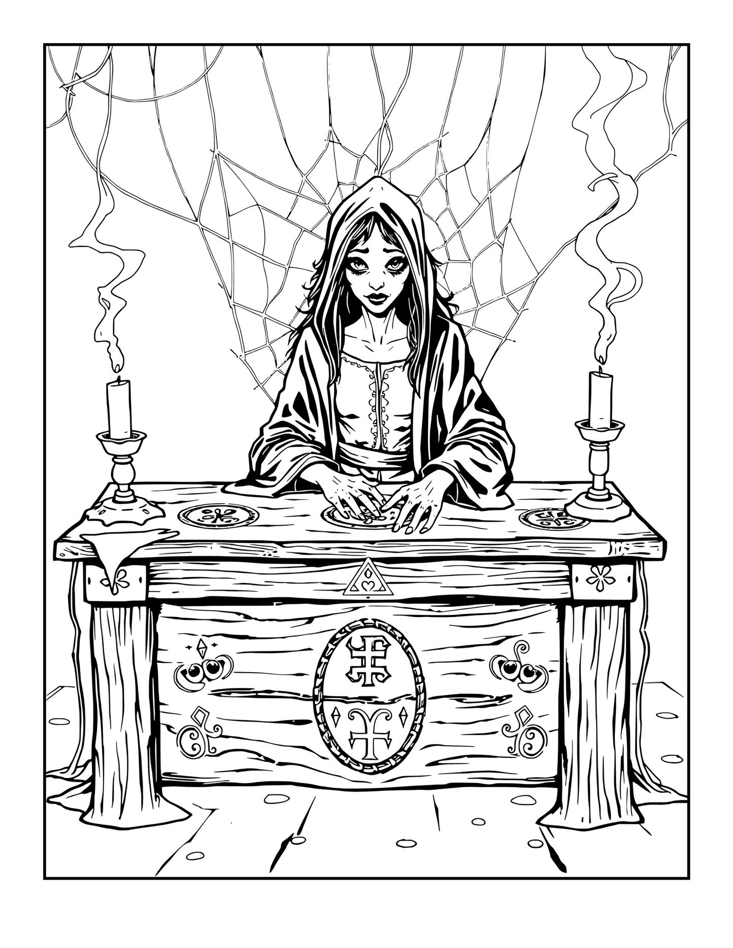 Cursed Objects: A Paranormal Coloring Experience