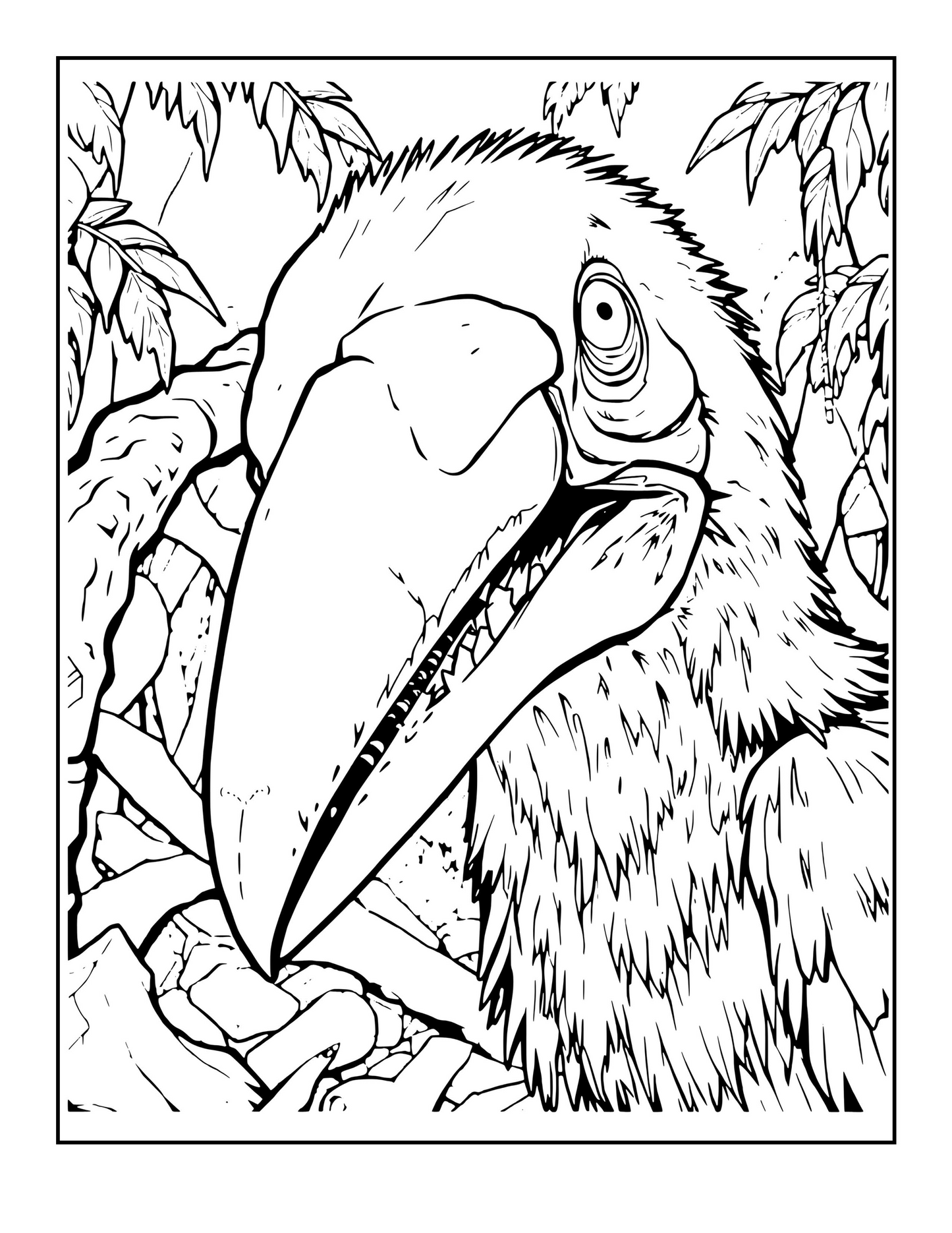 Zombie Animal Coloring Book – 50 Grotesque Undead Animal Pages for Adult Horror Lovers