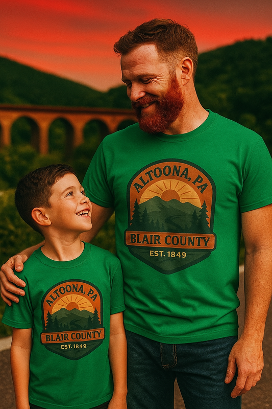 Altoona Adventure T-Shirt - Blair County Design