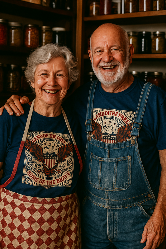 Patriotic Unisex T-Shirt with Eagle Design