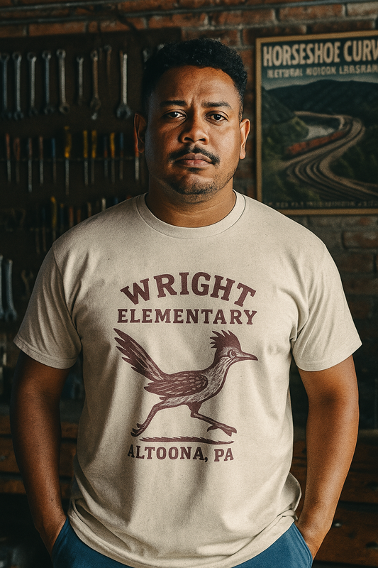 Wright Elementary School Spirit Shirt - Retro Style