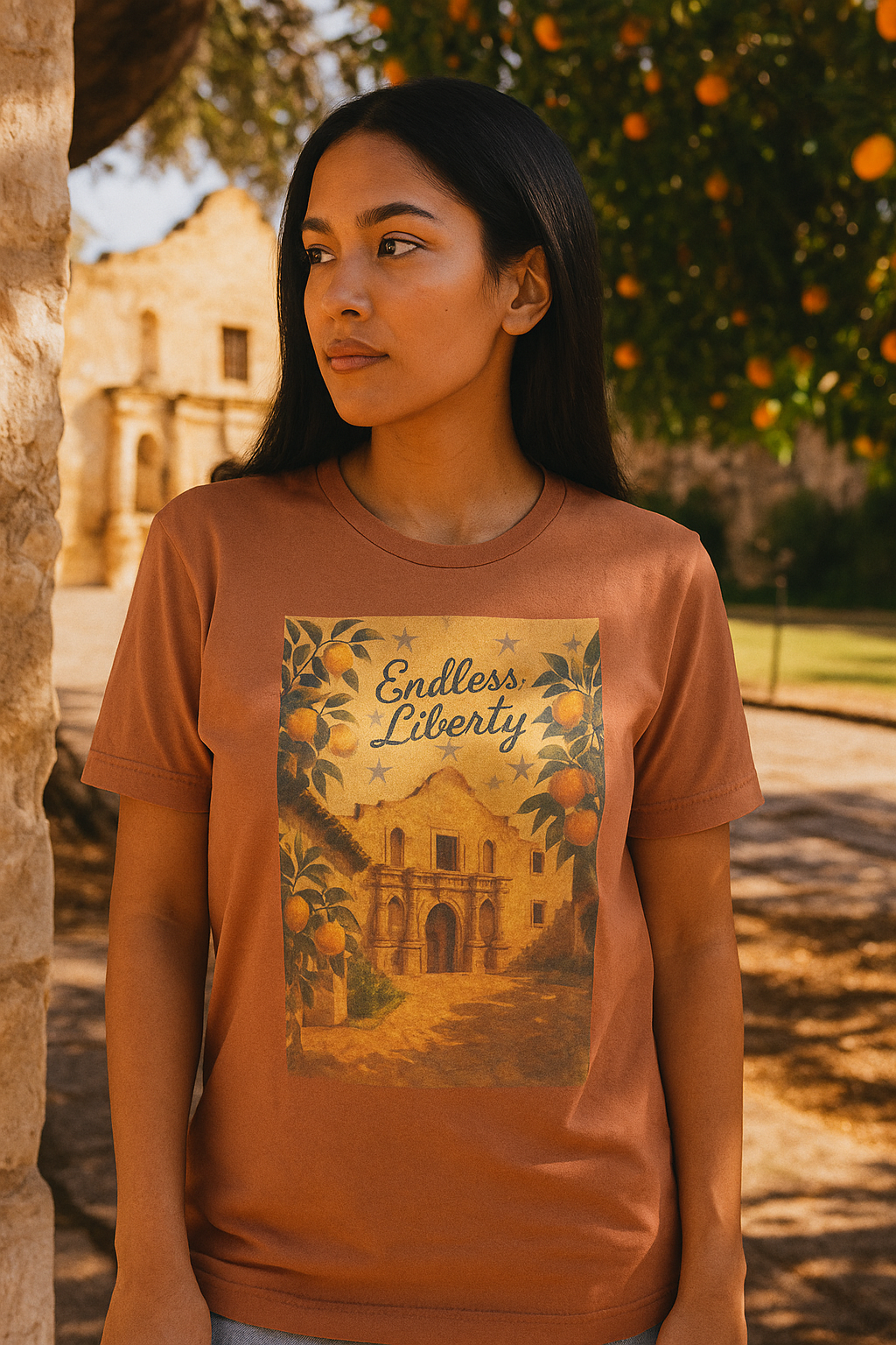 Alamo Citrus Patriotic Shirt - Endless Liberty Tee