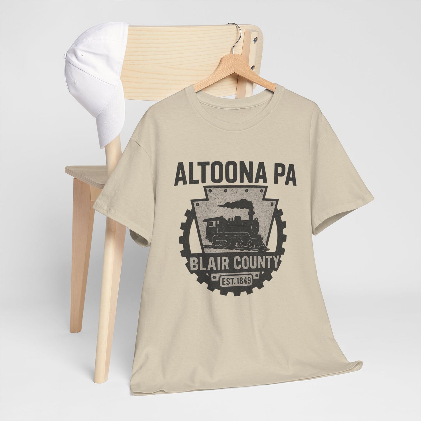 Altoona PA T-Shirt Blair County Vintage Train