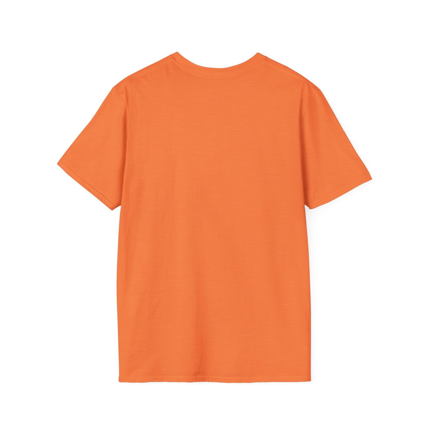 Orange plain back view Printify T-Shirt for can't win em all graphic tee design