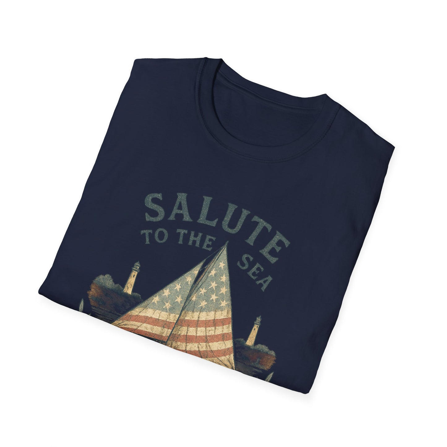 Cape Cod Sailboat T-Shirt with Nautical Design
