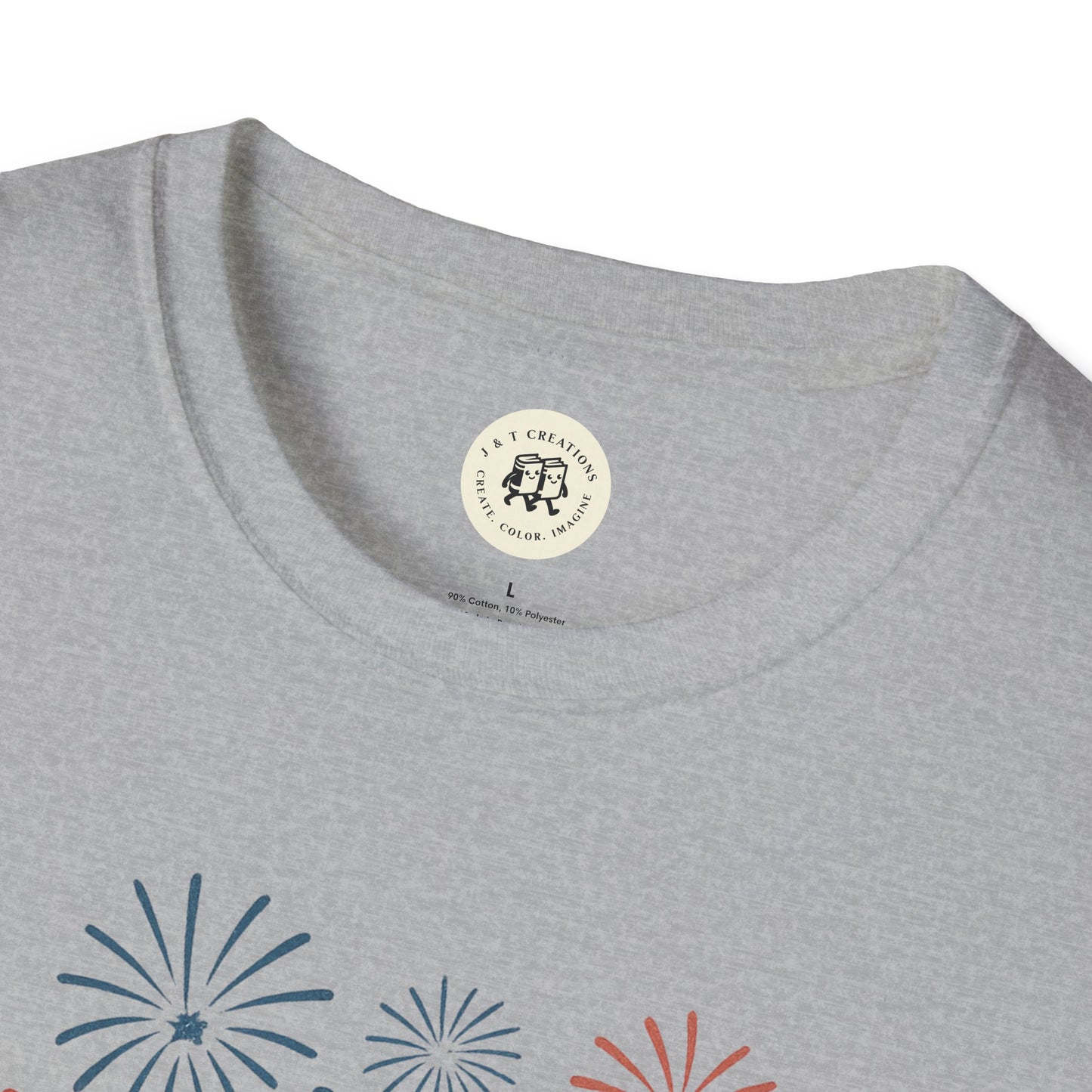 Fourth of July Fireworks Shirt - Patriotic Tee