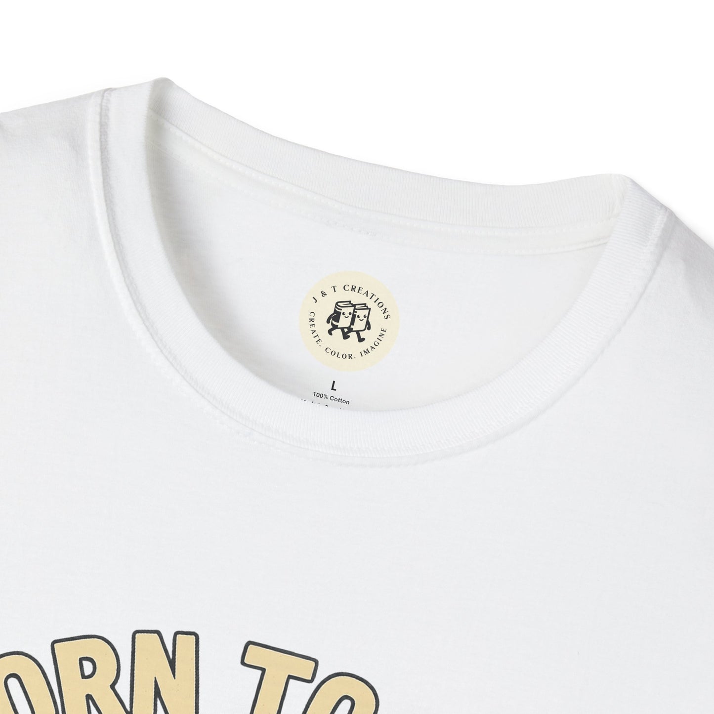White cotton Printify t-shirt featuring funny summer BBQ shirts design with bold lettering