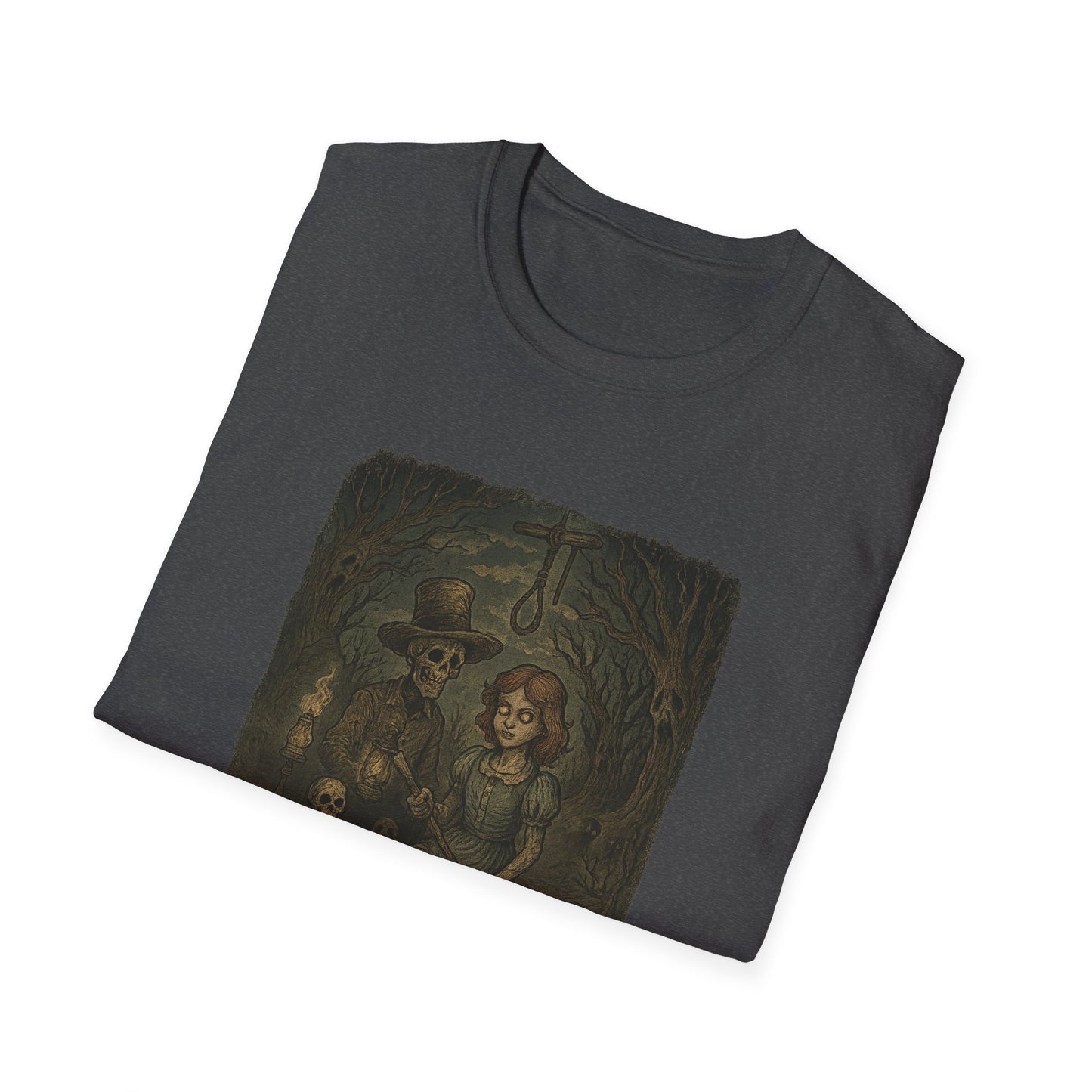 Haunted Huck Finn T-Shirt with Unique Art Design