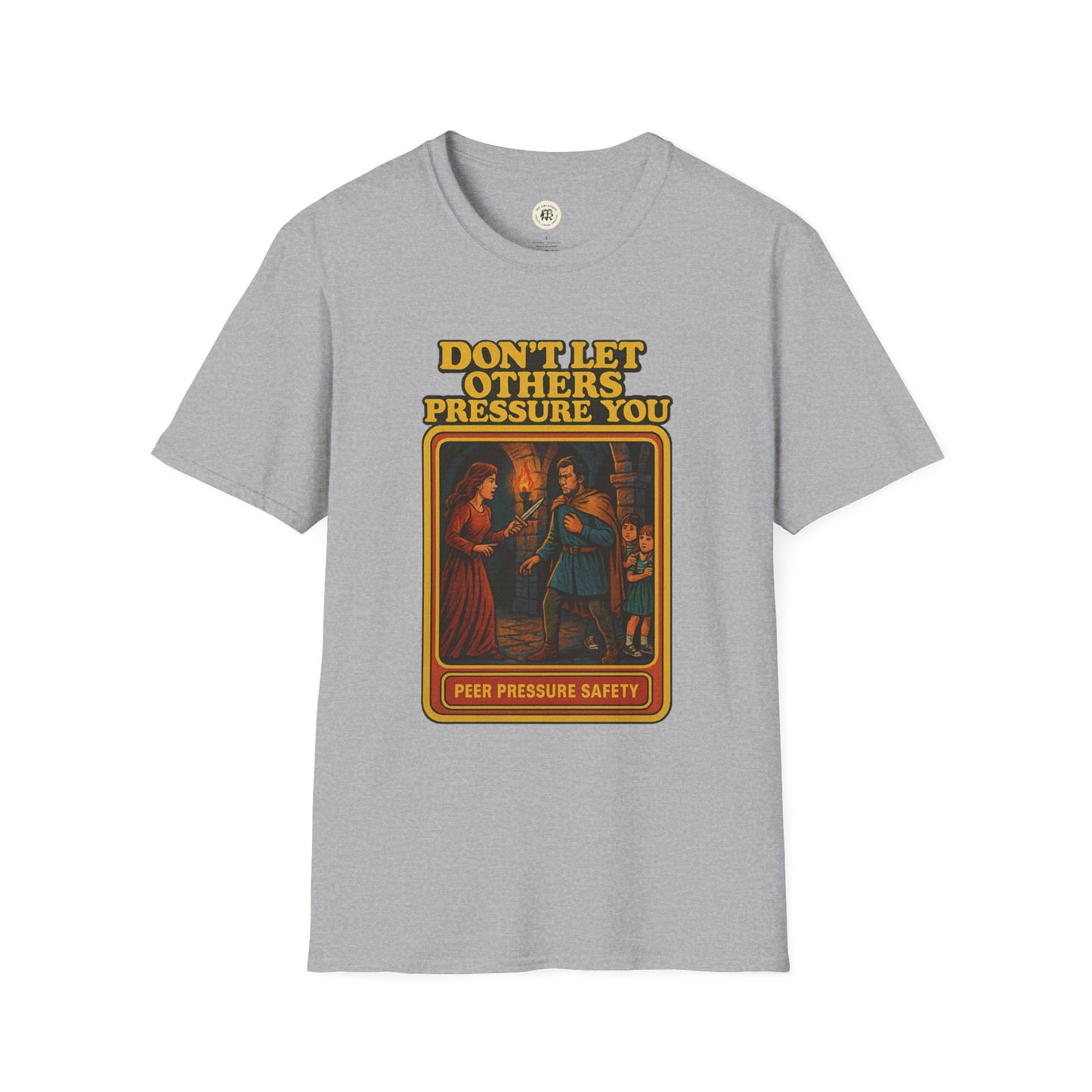 Gray Lady Macbeth inspirational shirt with vintage style Dont Let Others Pressure You design1
