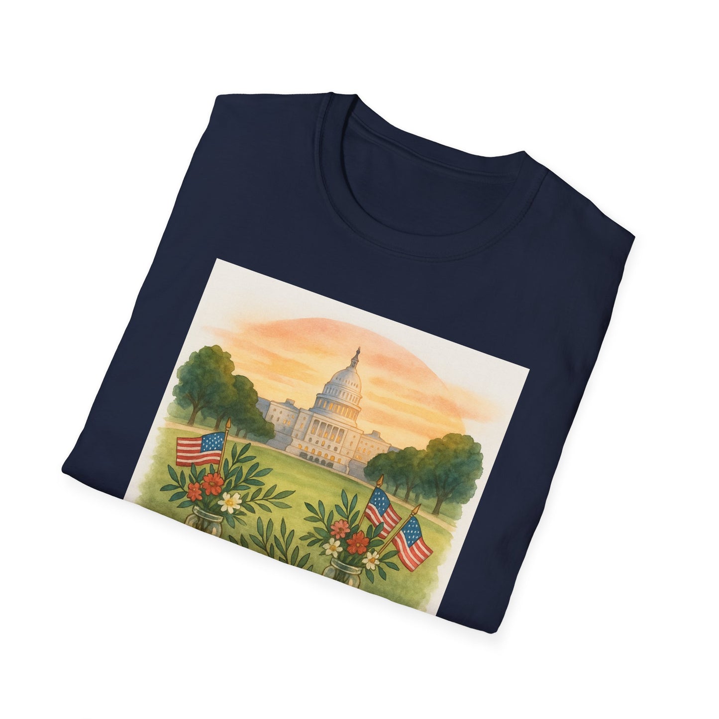 National Mall Picnic T-Shirt Freedom Feast Tee
