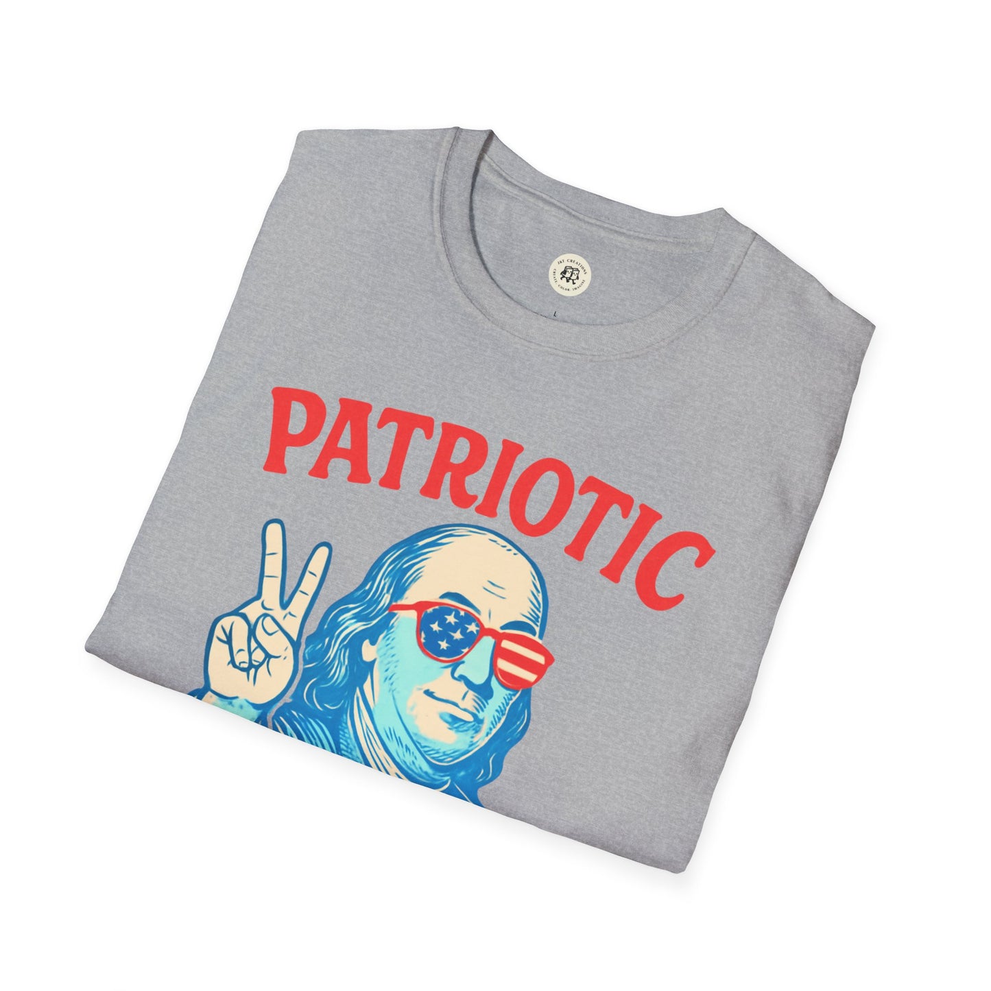 Patriotic Ben Franklin T-Shirt with Vintage Vibes
