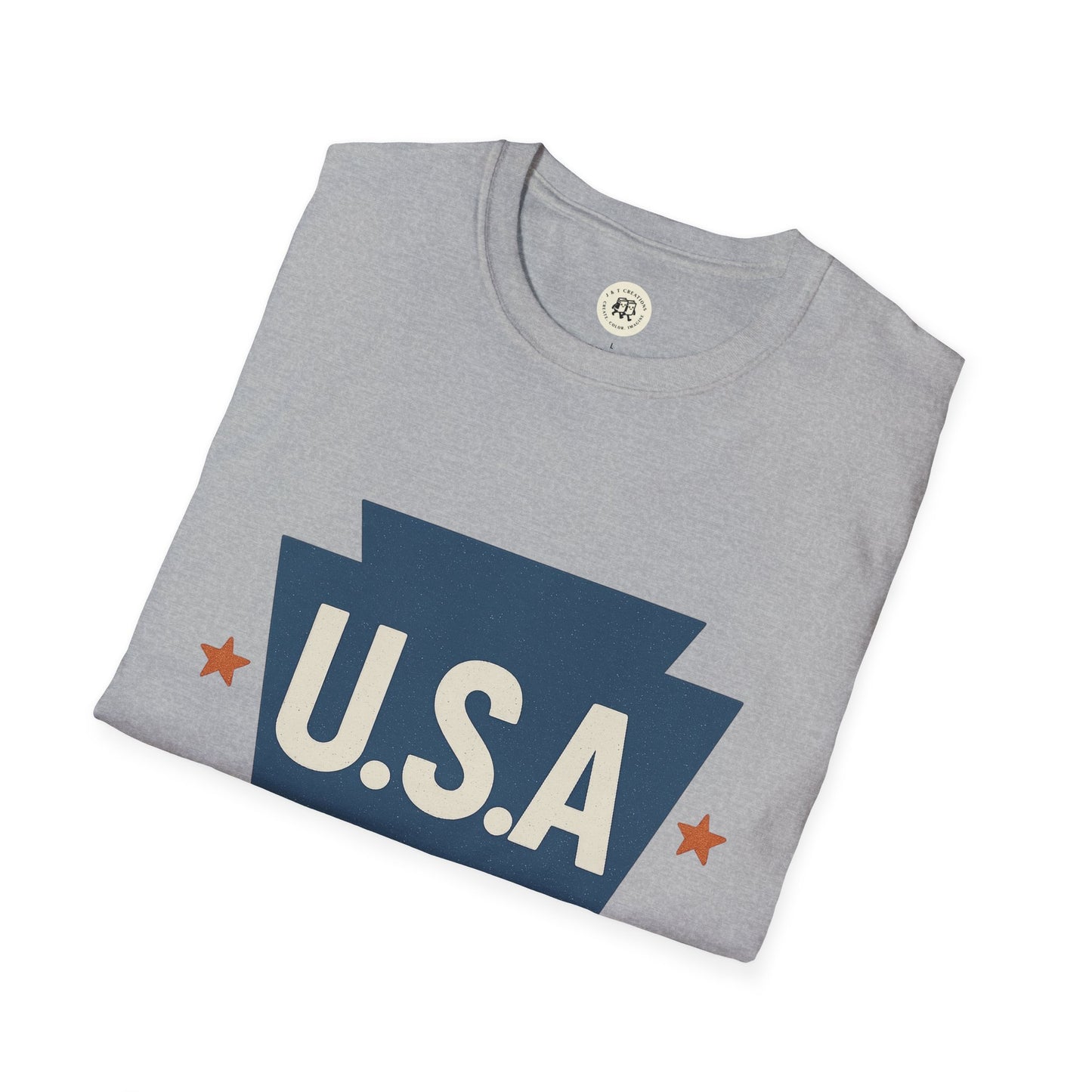 Pennsylvania Keystone USA T-Shirt - Classic Tee