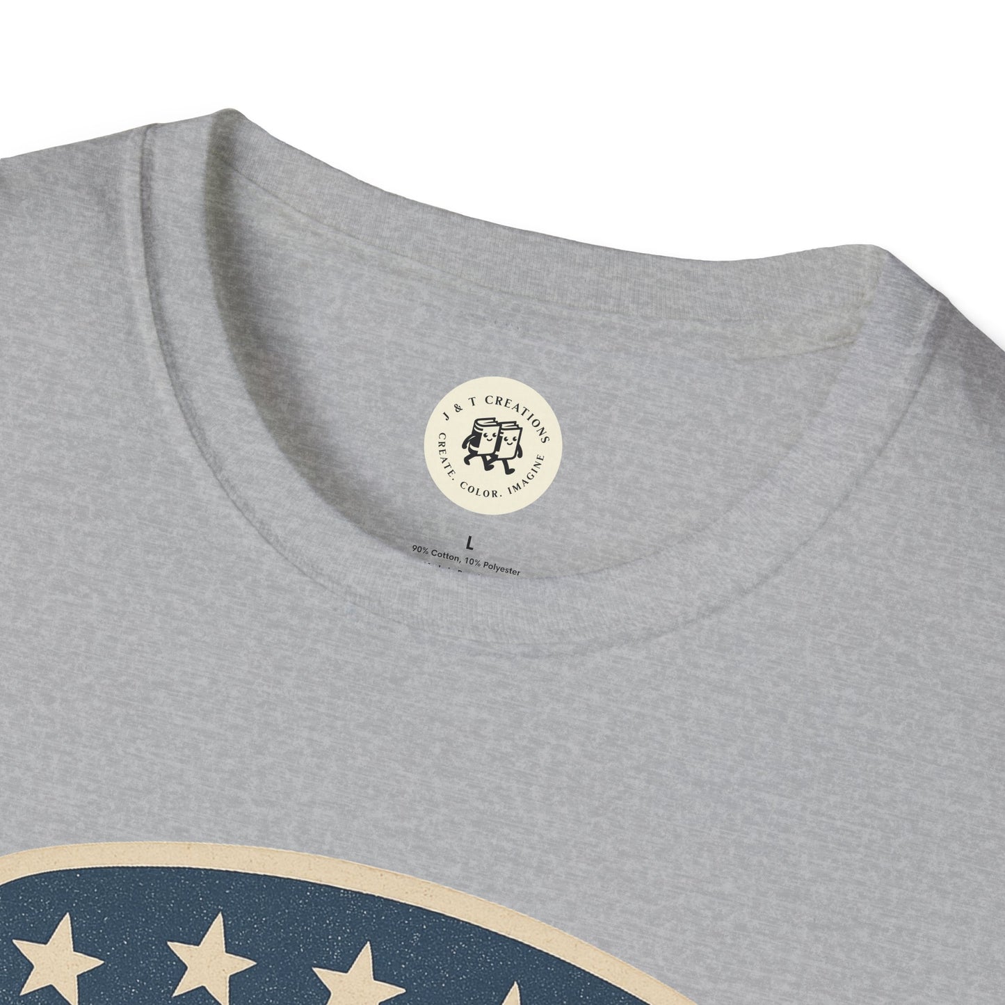 USA Shield T-Shirt Patriotic Graphic Tee