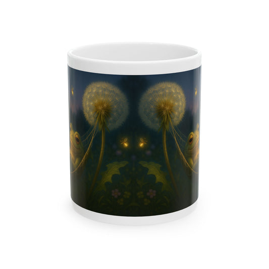 Charming Frog Mug - Perfect Gift for Nature Lovers, Unique Kitchen Decor, Cute Coffee Cup, Animal Lover Present, Garden Inspired Drinkware