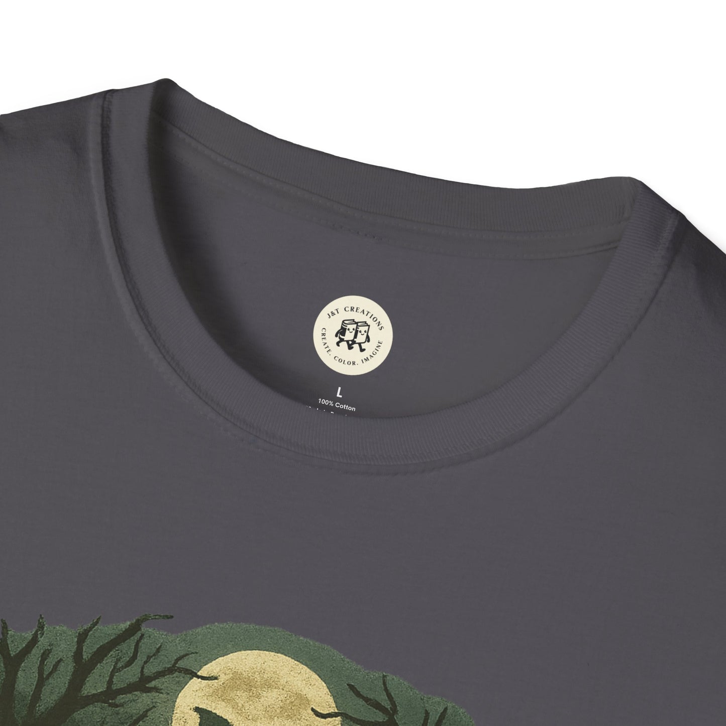 Halloween Skeleton Graphic Tee - Happy Halloween
