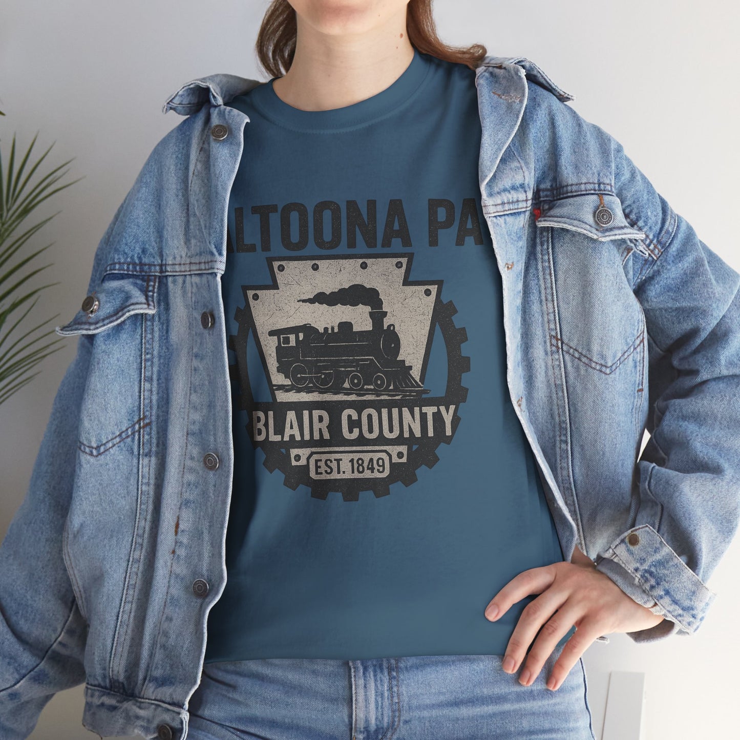 Altoona PA T-Shirt Blair County Vintage Train