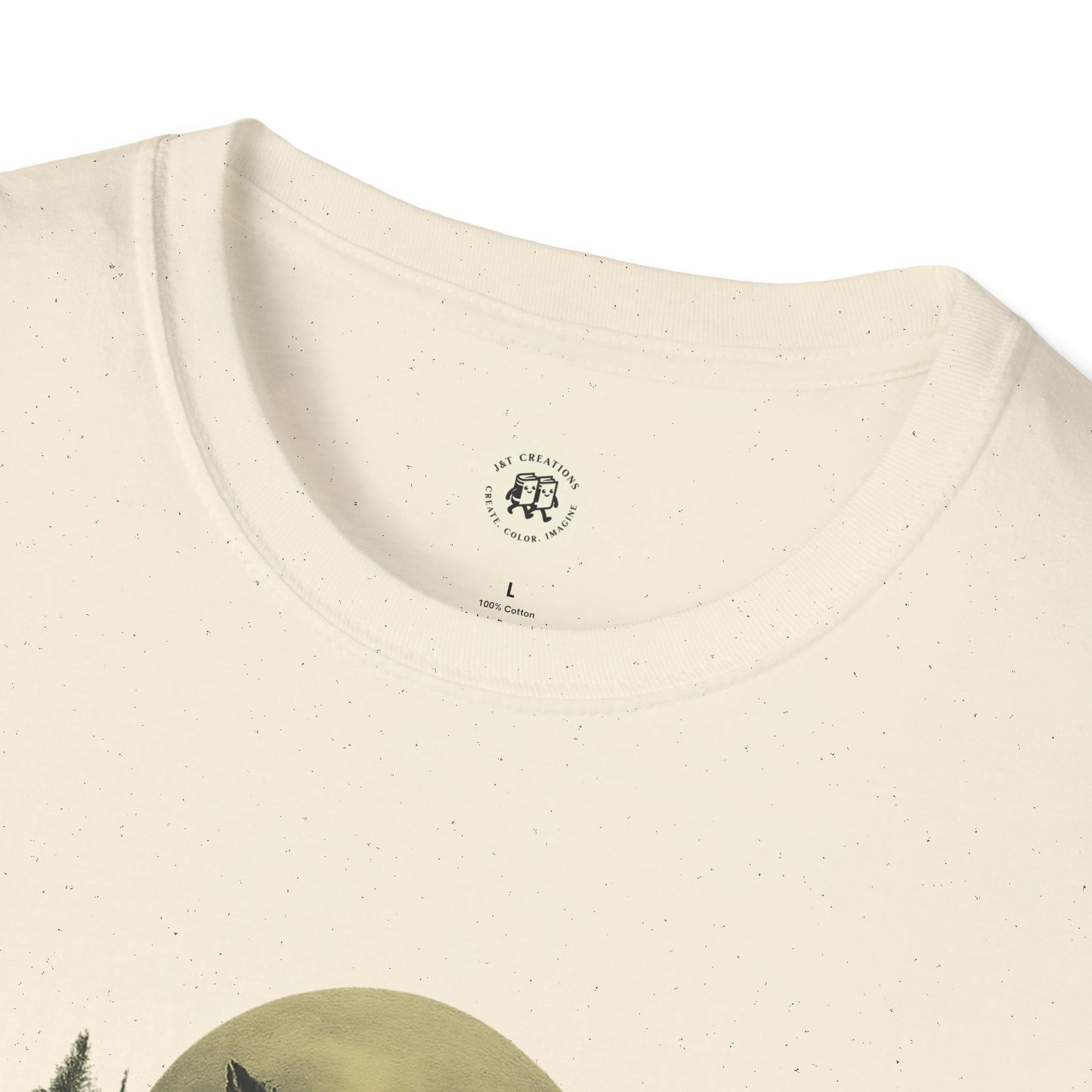 Halloween Graphic T-Shirt with Owl Design