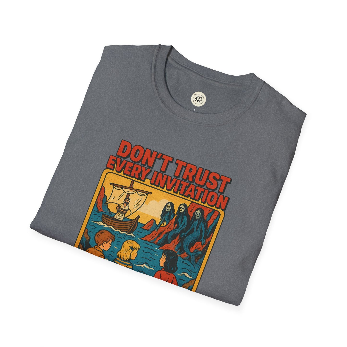 Vintage Odysseus Graphic Tee – Classic Safety Design