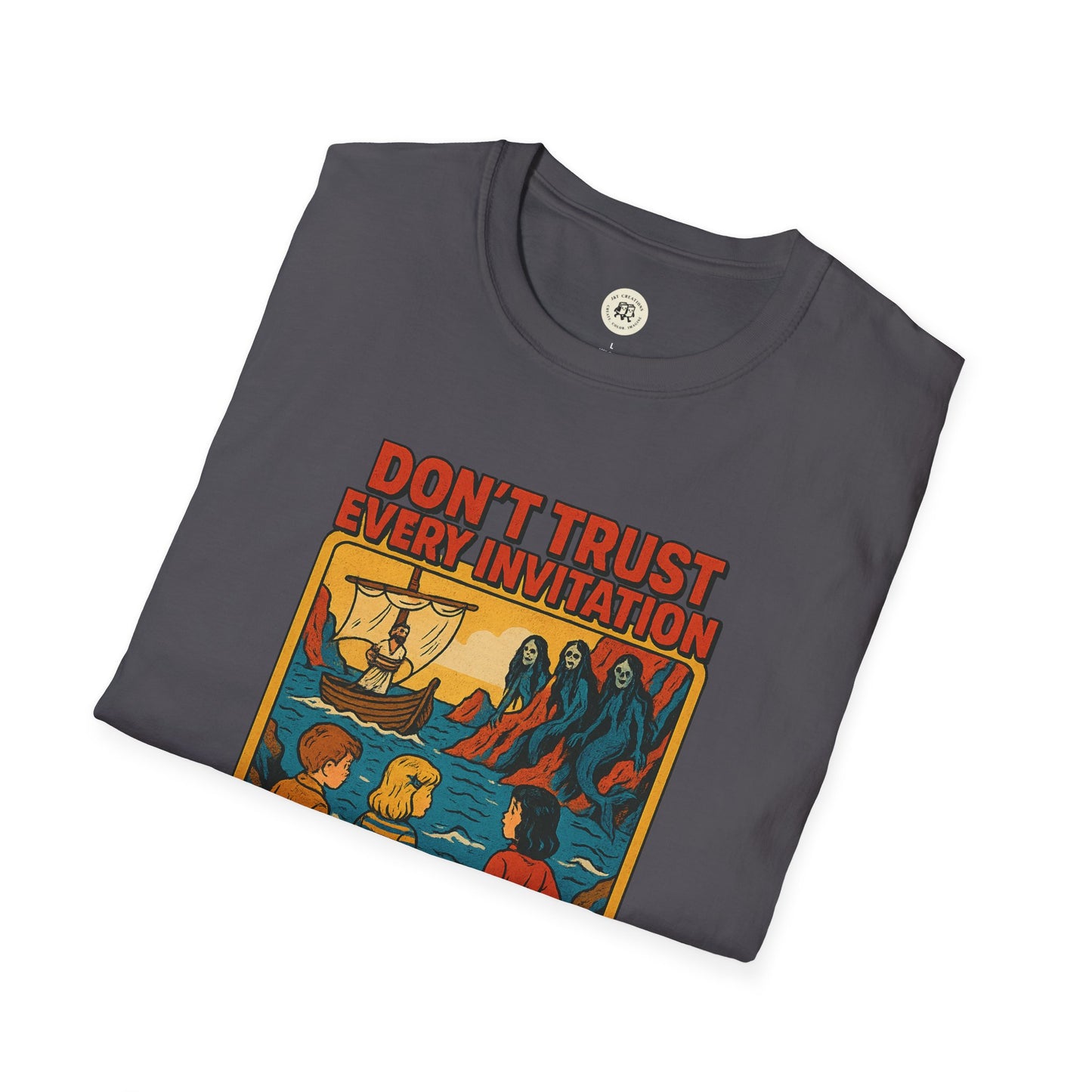 Vintage Odysseus Graphic Tee – Classic Safety Design