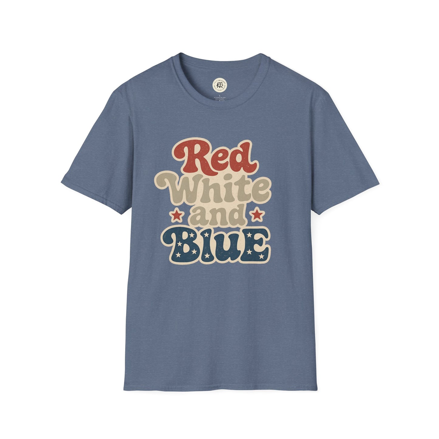 Red White and Blue, Fourth of July, Independence Day, Memorial Day, Veteran's Day, Casual