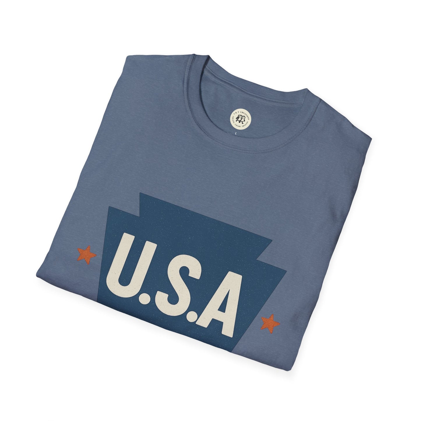 Pennsylvania Keystone USA T-Shirt - Classic Tee