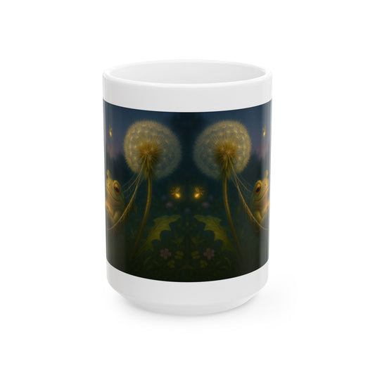 Charming Frog Mug - Perfect Gift for Nature Lovers, Unique Kitchen Decor, Cute Coffee Cup, Animal Lover Present, Garden Inspired Drinkware