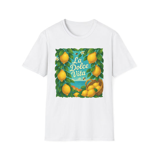 Amalfi Coast Lemon Grove T-Shirt | Italy Mediterranean Tee | Italian Summer Graphic | Citrus Lover Gift | Travel Shirt