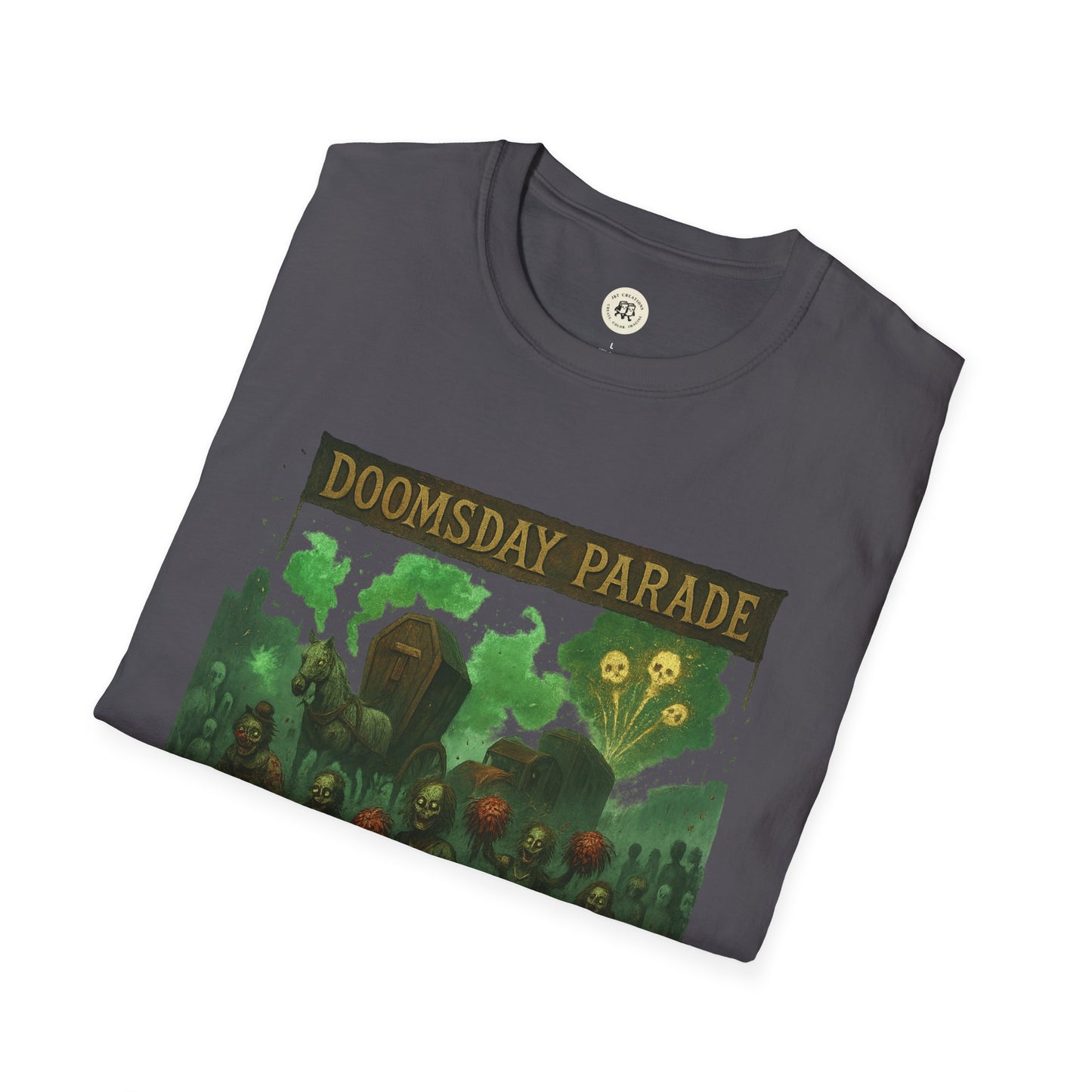 Doomsday Parade Graphic Tee - Unique Art T-Shirt