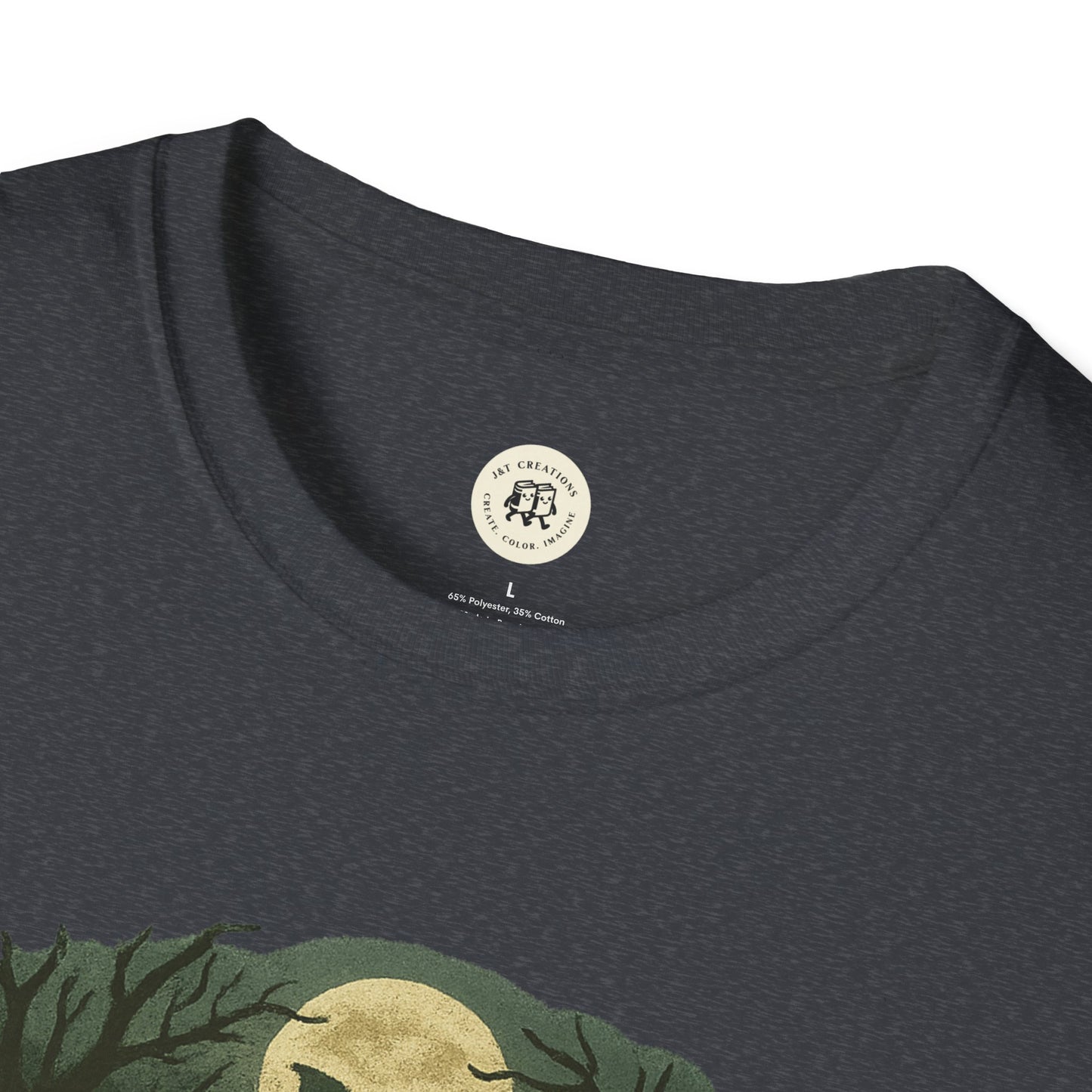 Halloween Skeleton Graphic Tee - Happy Halloween