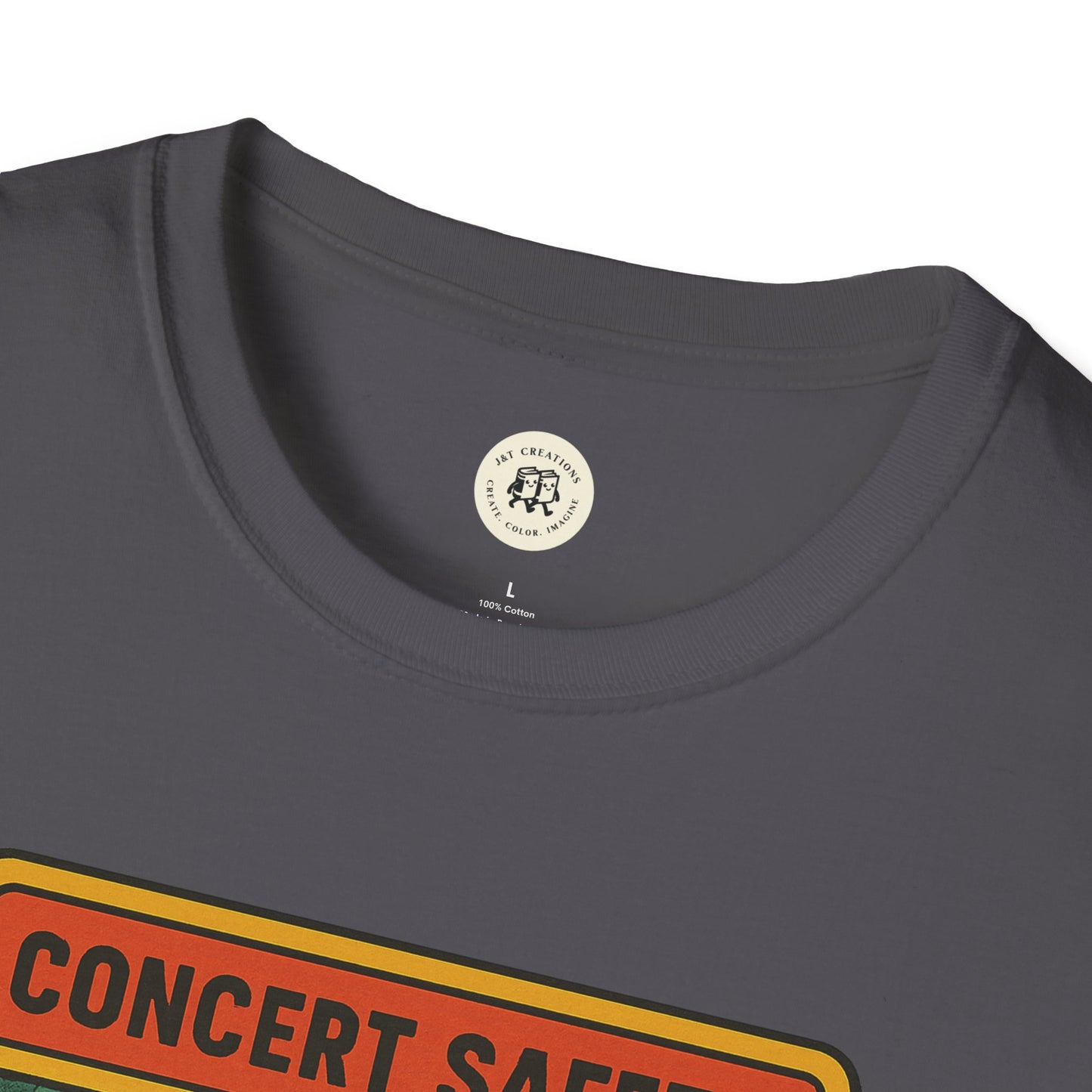 Pearl Jam Crowd Surfing Tee Concert Safety T-Shirt