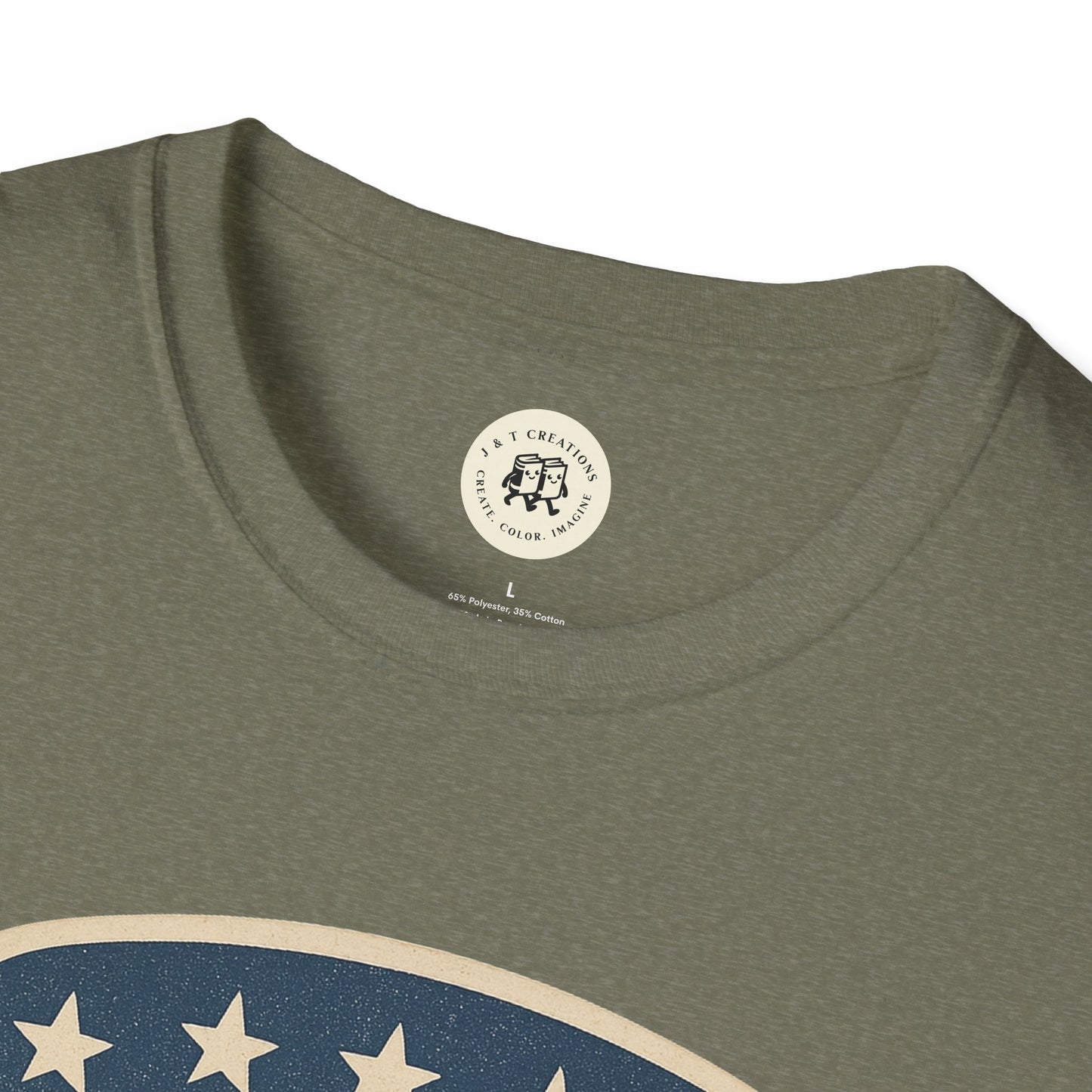 USA Shield T-Shirt Patriotic Graphic Tee
