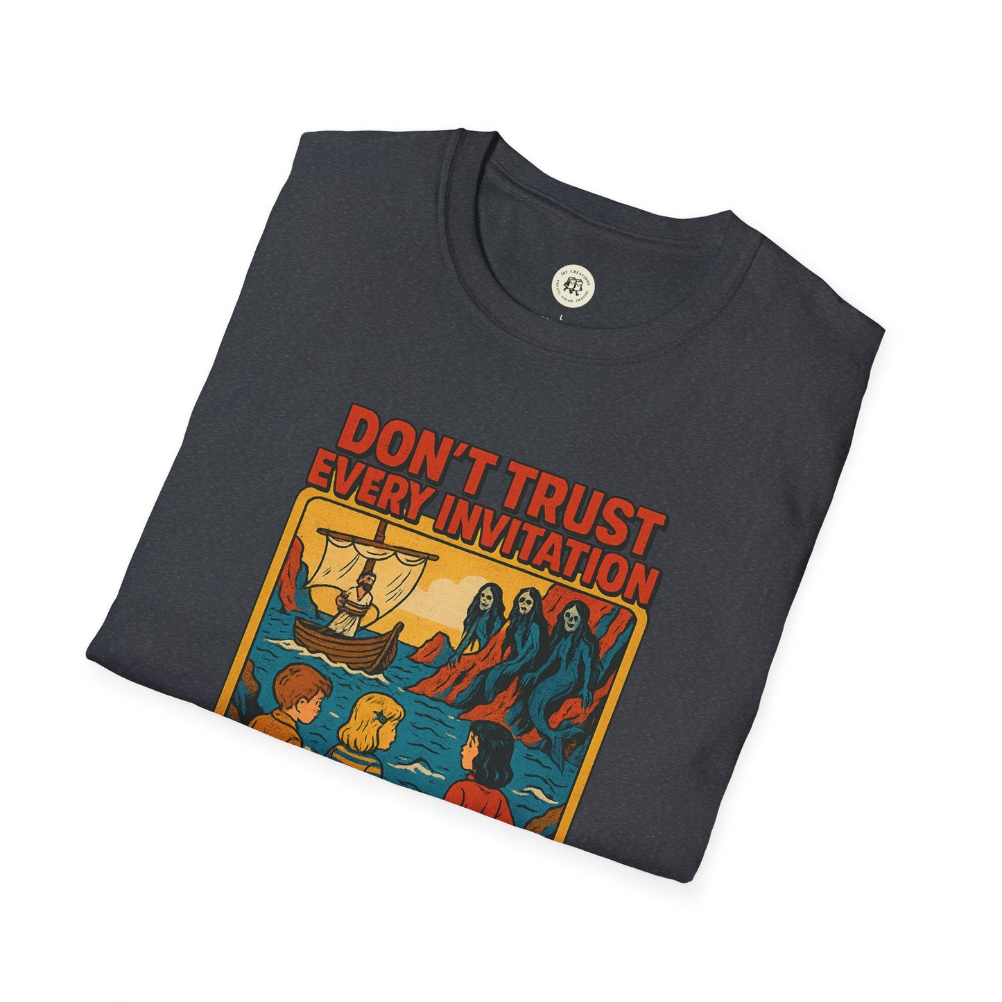 Vintage Odysseus Graphic Tee – Classic Safety Design