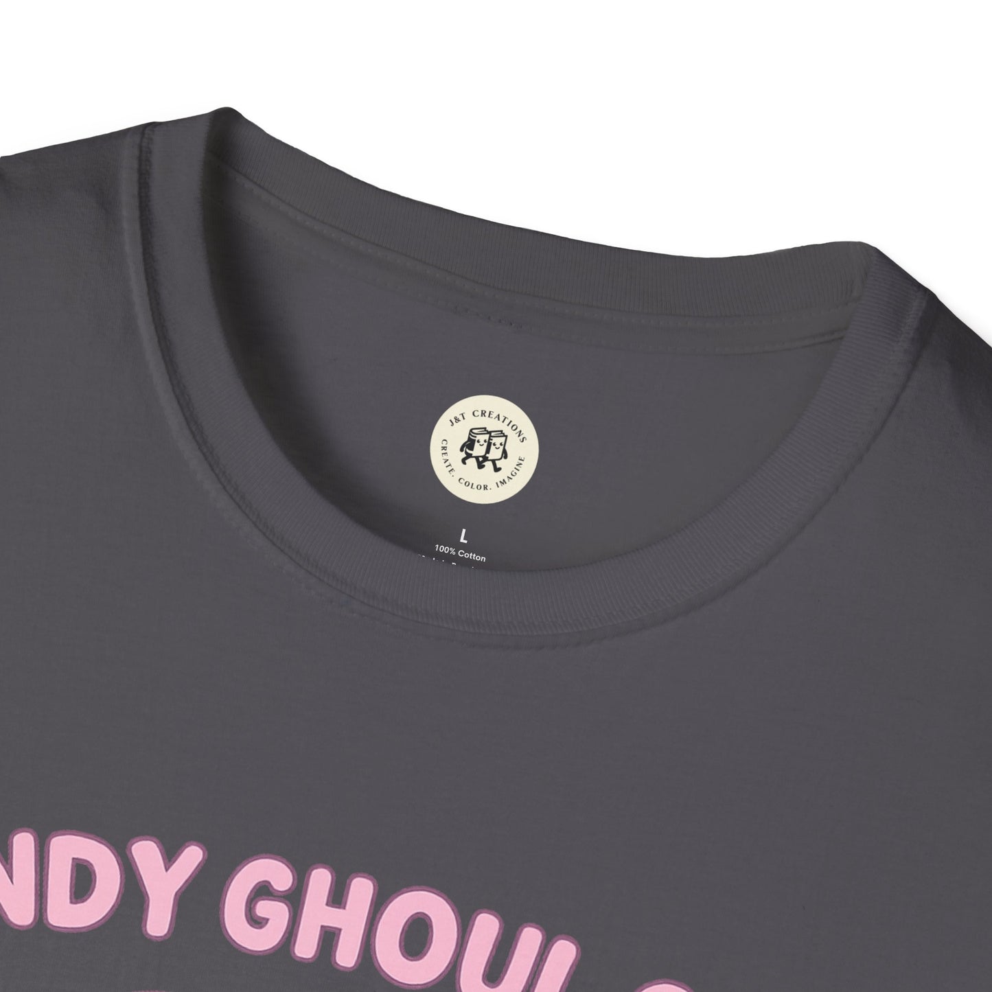 Kawaii Halloween Ghost Shirt - Cute Candy Ghoul Tee