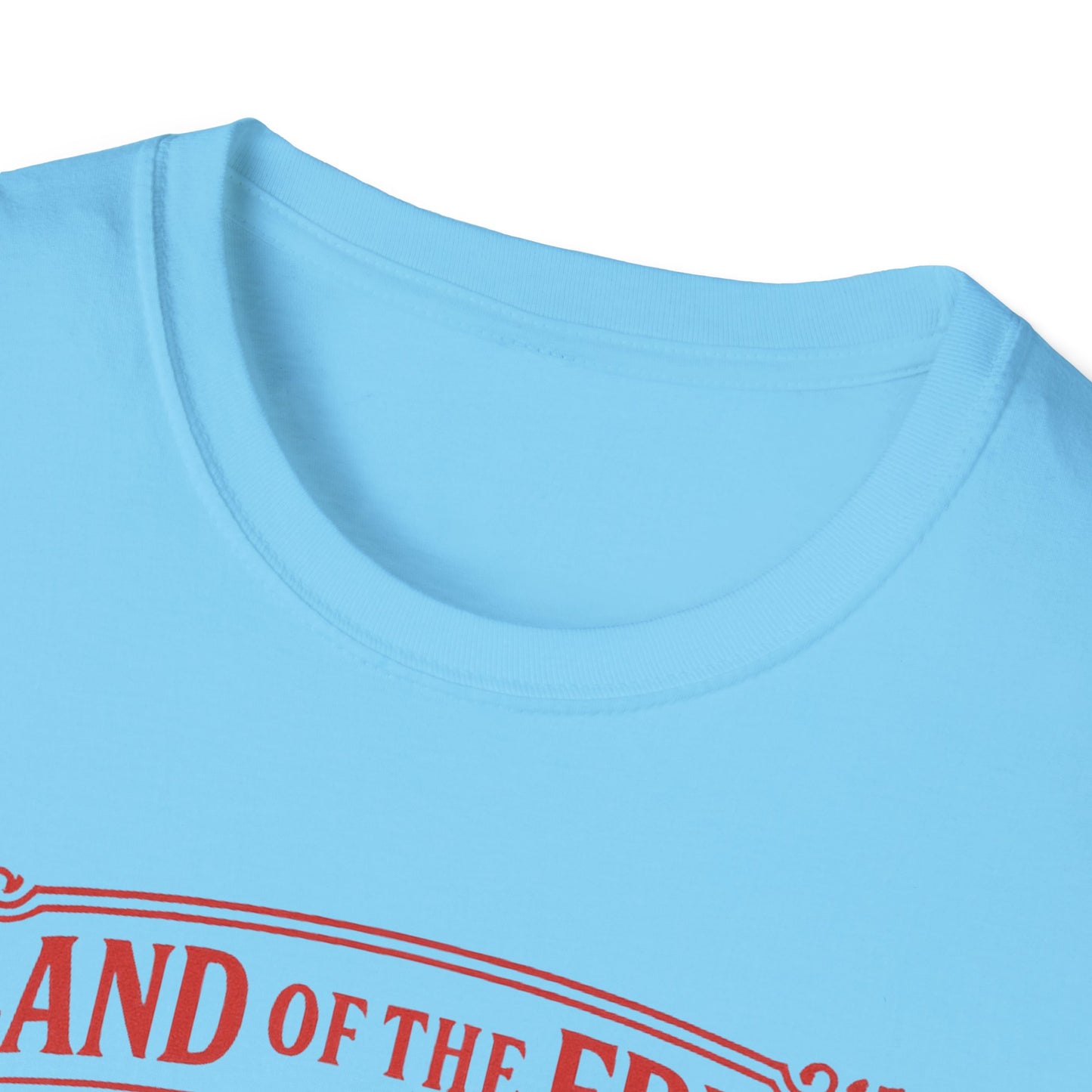 Patriotic Eagle T-Shirt - Land of the Free Design