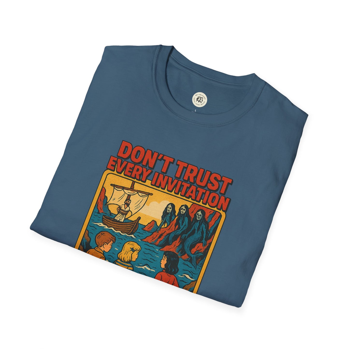 Vintage Odysseus Graphic Tee – Classic Safety Design